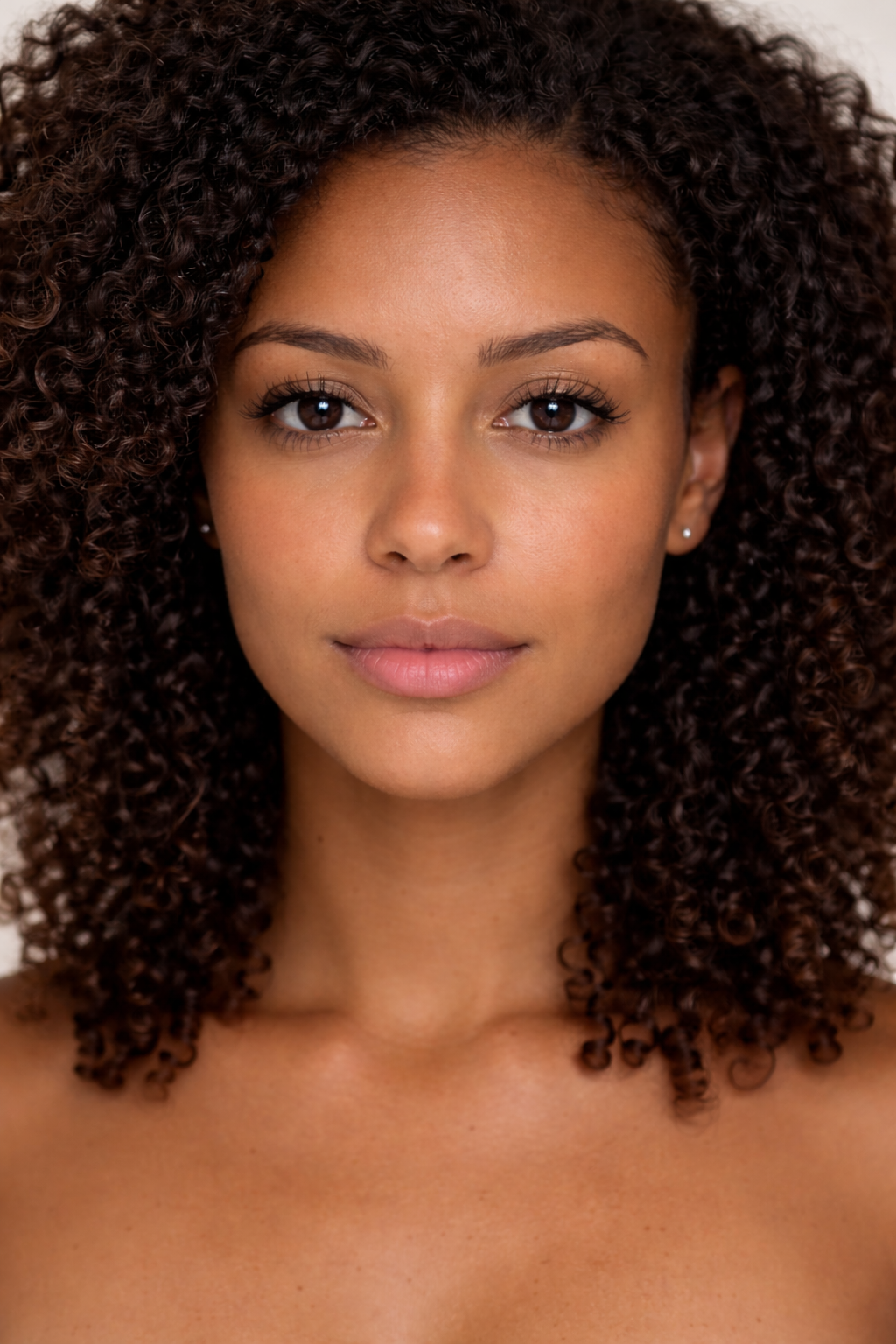 Paciente antes do preenchimento labial